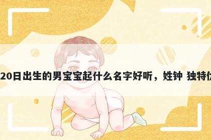 2025年-12月-20日出生的男宝宝起什么名字好听，姓钟 独特优美的名字推荐