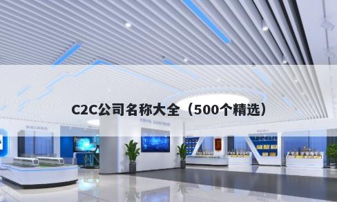 C2C公司名称大全（500个精选）