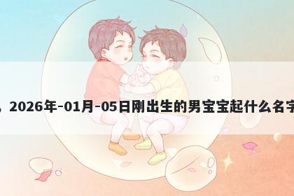 我姓傅，2026年-01月-05日刚出生的男宝宝起什么名字比较好