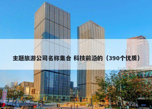 主题旅游公司名称集合 科技前沿的（390个优质）