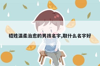 嵇姓温柔治愈的男孩名字,取什么名字好