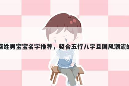 盛姓男宝宝名字推荐，契合五行八字且国风潮流的