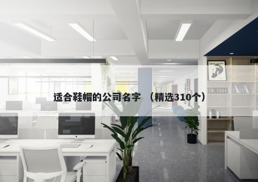 适合鞋帽的公司名字 （精选310个）