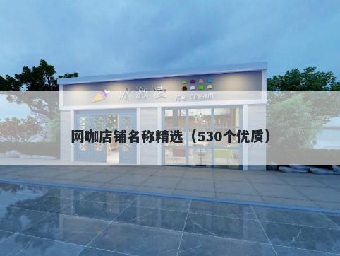 网咖店铺名称精选（530个优质）