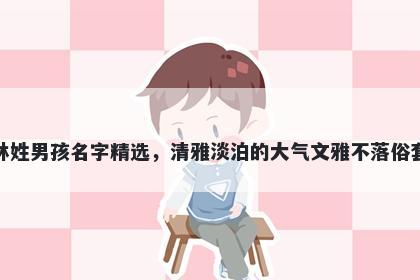 林姓男孩名字精选，清雅淡泊的大气文雅不落俗套