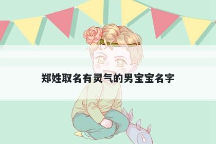 郑姓取名有灵气的男宝宝名字