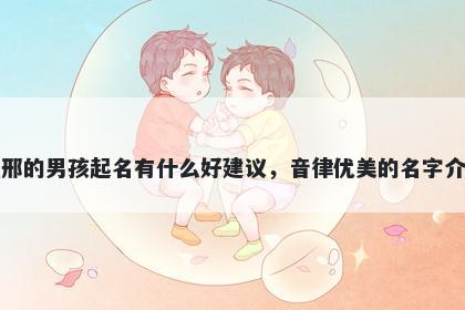 姓邢的男孩起名有什么好建议，音律优美的名字介绍