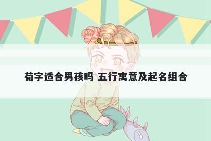 荀字适合男孩吗 五行寓意及起名组合