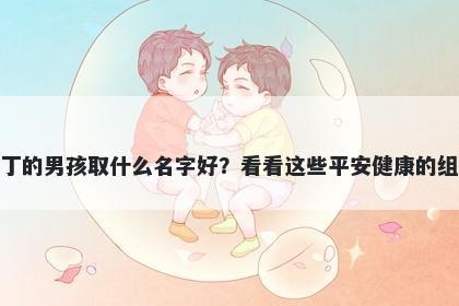 姓丁的男孩取什么名字好？看看这些平安健康的组合
