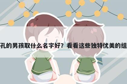 姓孔的男孩取什么名字好？看看这些独特优美的组合