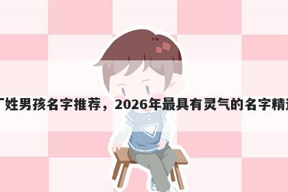 丁姓男孩名字推荐，2026年最具有灵气的名字精选