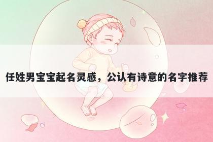 任姓男宝宝起名灵感，公认有诗意的名字推荐
