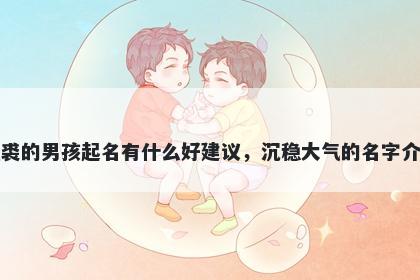 姓裘的男孩起名有什么好建议，沉稳大气的名字介绍