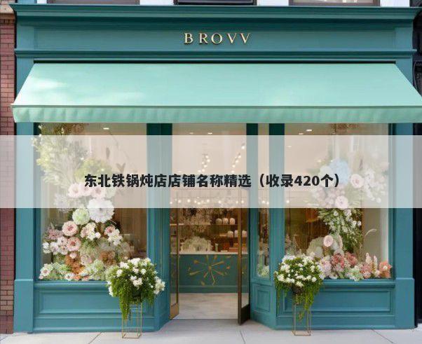 东北铁锅炖店店铺名称精选（收录420个）