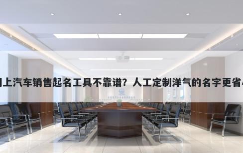 网上汽车销售起名工具不靠谱？人工定制洋气的名字更省心