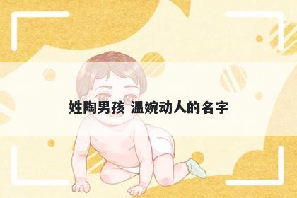 姓陶男孩 温婉动人的名字