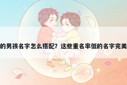 姓皮的男孩名字怎么搭配？这些重名率低的名字完美契合