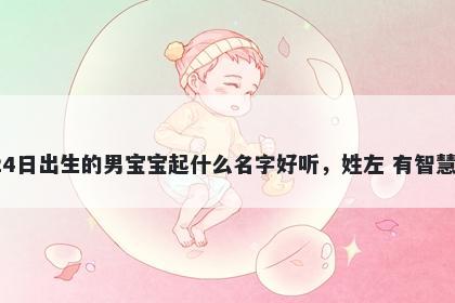 2026年-04月-24日出生的男宝宝起什么名字好听，姓左 有智慧才气的名字推荐