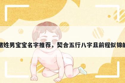 褚姓男宝宝名字推荐，契合五行八字且前程似锦的