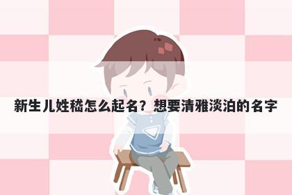新生儿姓嵇怎么起名？想要清雅淡泊的名字