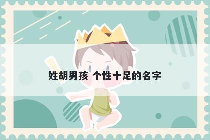 姓胡男孩 个性十足的名字