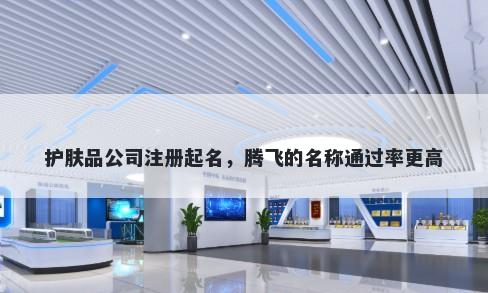 护肤品公司注册起名，腾飞的名称通过率更高