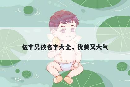 伍字男孩名字大全，优美又大气