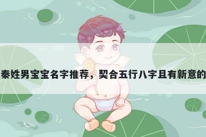 秦姓男宝宝名字推荐，契合五行八字且有新意的