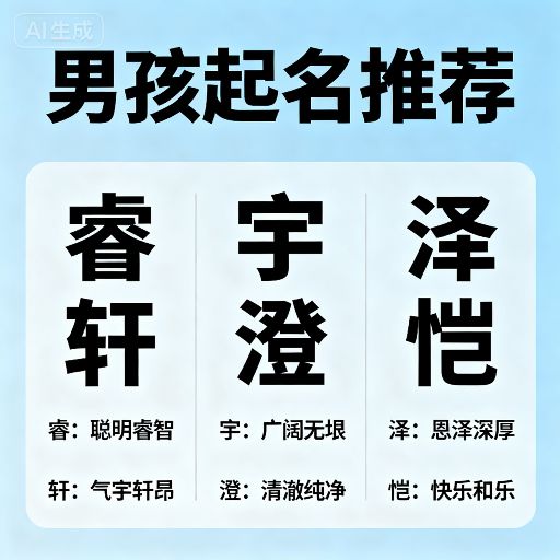 2025男孩名字用宸跟什么字搭配最好最吉利 带宸字最好男孩名字大全国学圈内热议话题