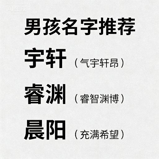 2025杨姓蛇年男宝宝取名大全2025款今天最新列表