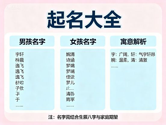 2025年有新意的家政公司名字最新原创好名